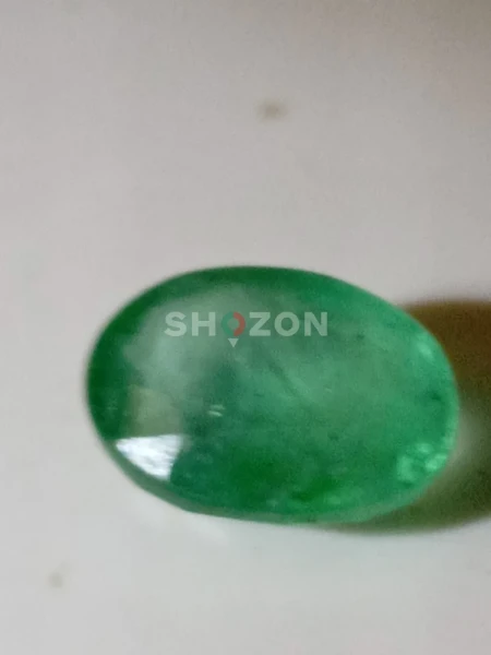 natural Zambia emerald certified 