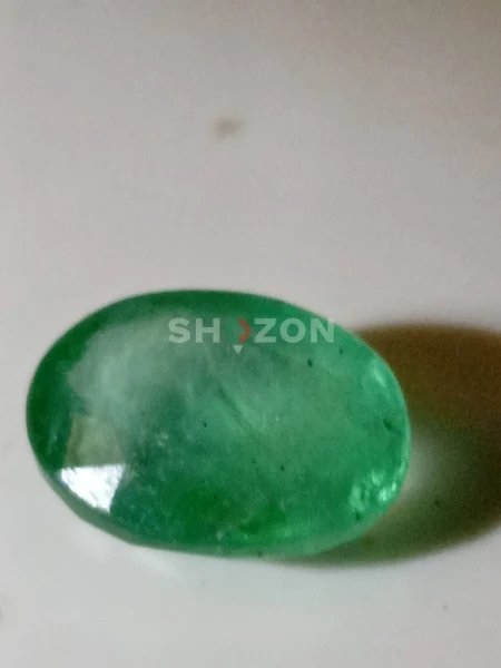 natural Zambia emerald certified 