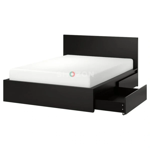 Double size bed with mattress IKEA 